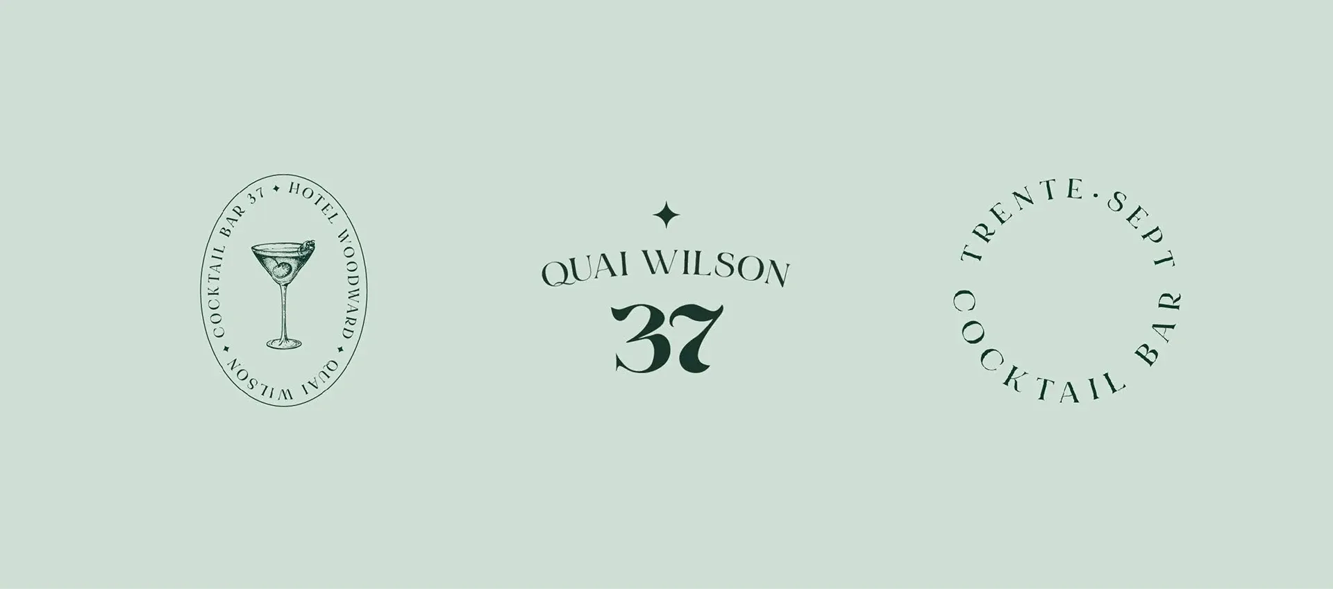 37 Quai Wilson bar identity