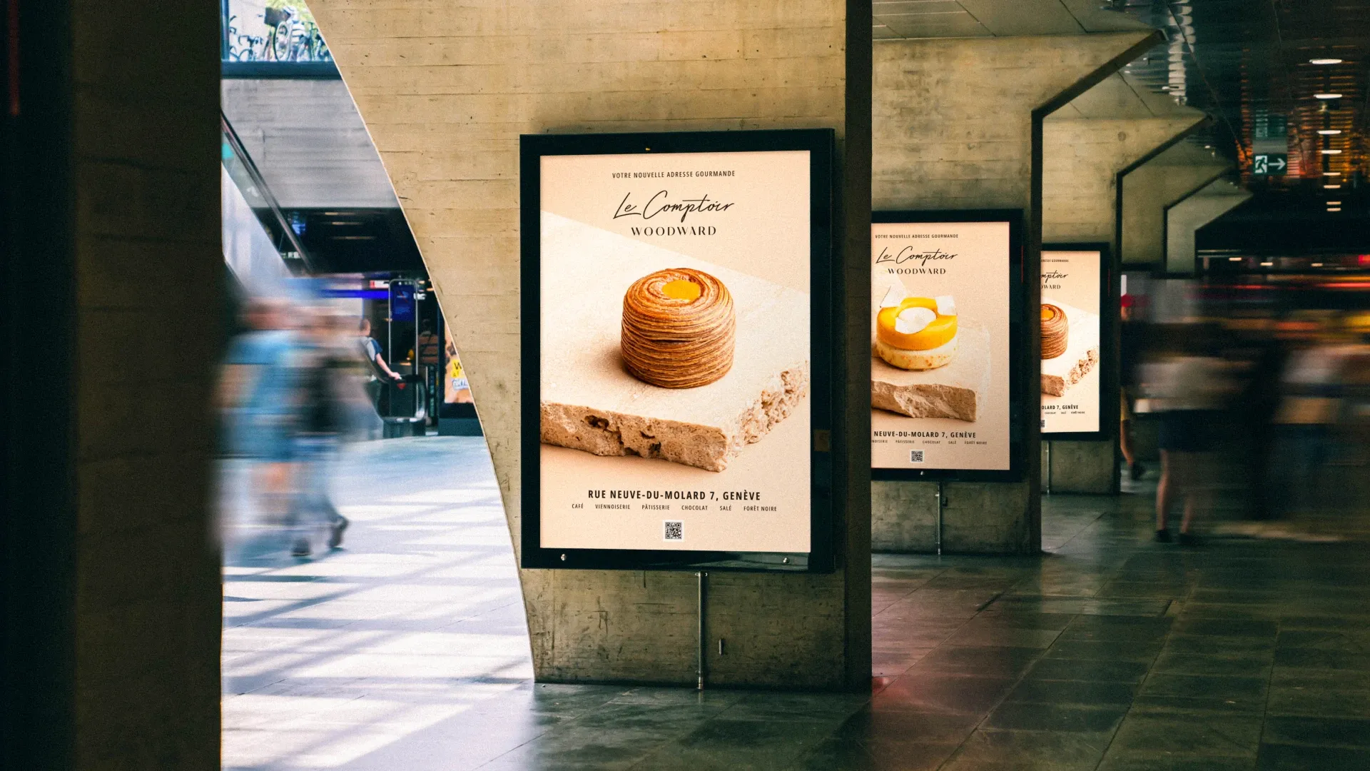 Comptoir Woodward brand identity